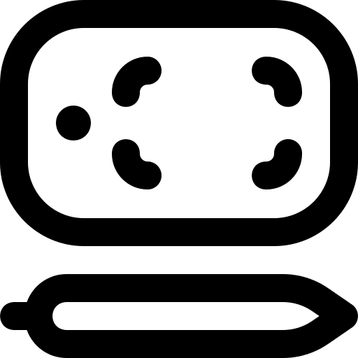 Pen tablet edit tools device art and design icon Pen tablet edit tools device art and design icon