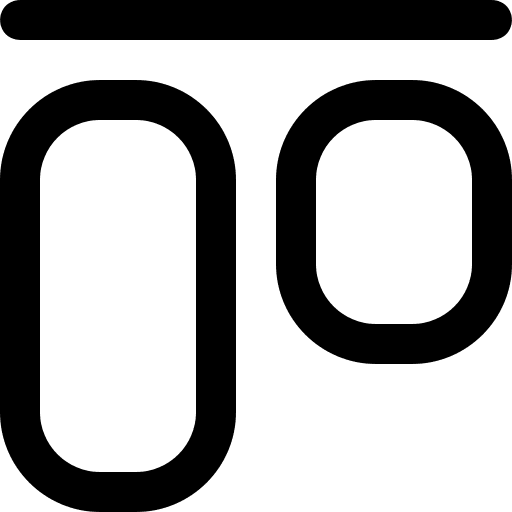 Vertical alignment graphic tool graphic design ui icon Vertical alignment graphic tool graphic design ui icon