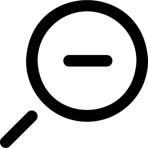 Zoom out magnifying glass zoom out search icon Zoom out magnifying glass zoom out search icon