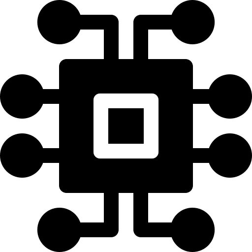 Chip chip power networking icon