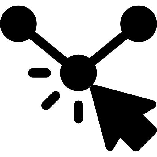 Click interaction ui connection icon Click interaction ui connection icon