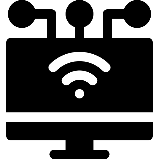 Connection monitor connection wifi signal icon Connection monitor connection wifi signal icon