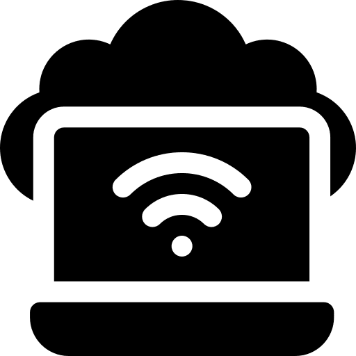 Internet internet cloud storage technology icon