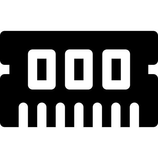 Motherboard device processor technology icon Motherboard device processor technology icon