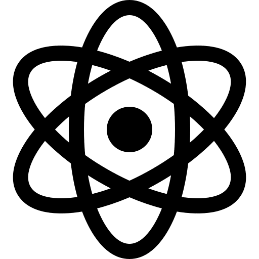 Science physics atomic structure atom icon Science physics atomic structure atom icon
