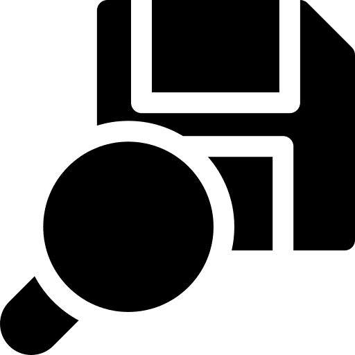 Search flash disk ui loupe icon Search flash disk ui loupe icon