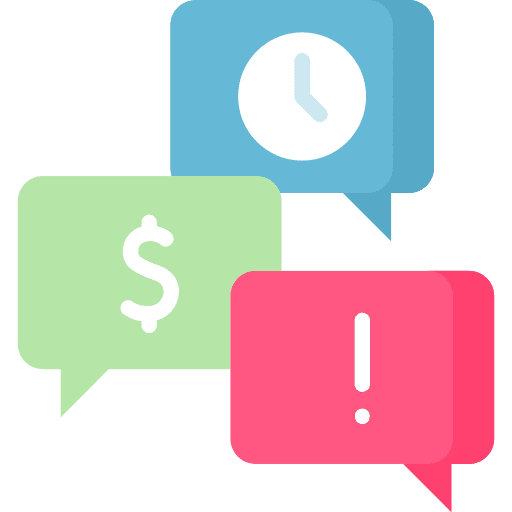 Overdue schedule communications overdue icon