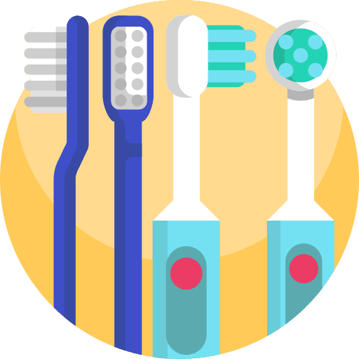 Toothbrushes tooth brush hygiene dental icon