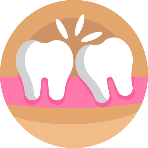 Wisdom tooth dentist dental premolar icon
