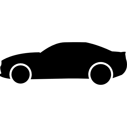 Black big car side view travel cars black icon Black big car side view travel cars black icon