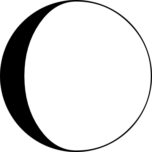 Moon phase symbol moon phase moon phases phases icon