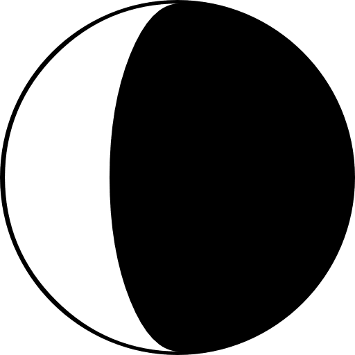 Moon phase symbol symbols moon moons icon