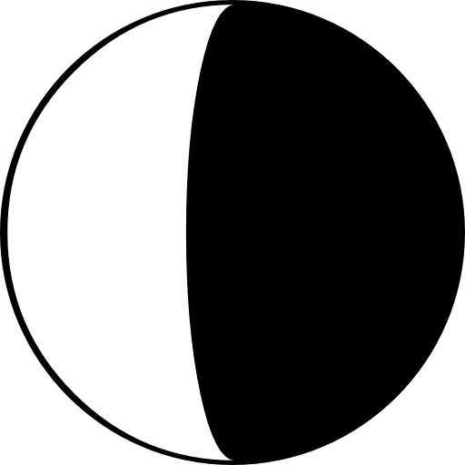 Moon phase symbol circular moon moons icon Moon phase symbol circular moon moons icon