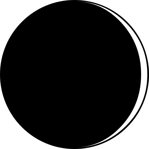 Moon phase symbol moon circular circle icon Moon phase symbol moon circular circle icon