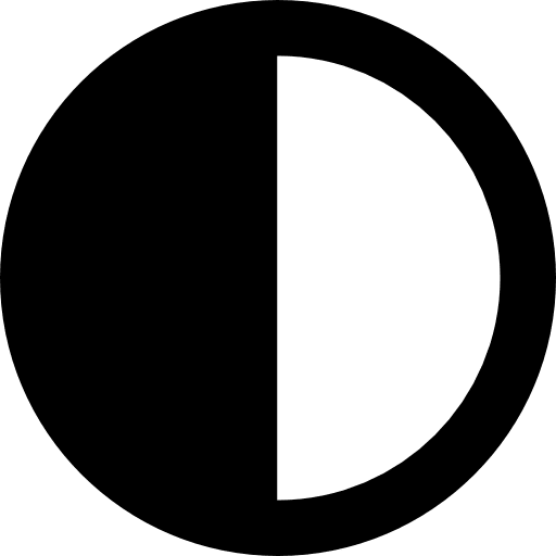 Monitor levels light dark dark eclipses icon
