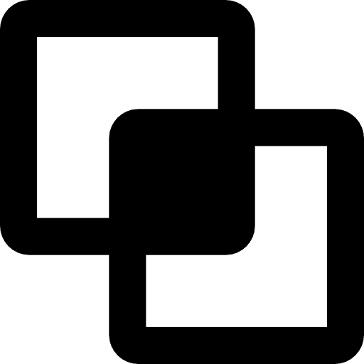 Combine squares graphics editor graphic design square icon