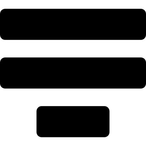 Center paragraph alignment shapes text lines icon