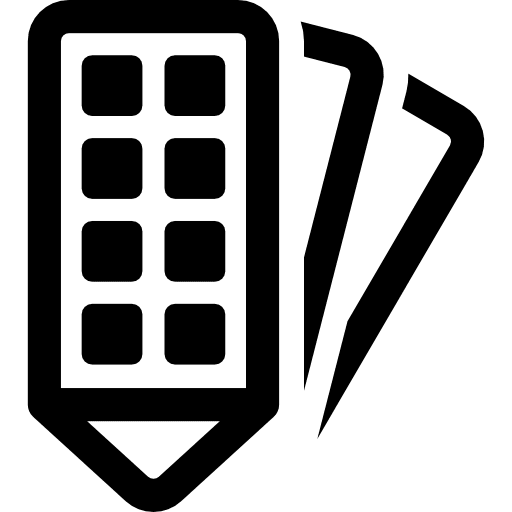 Color samples color palette painter paint icon