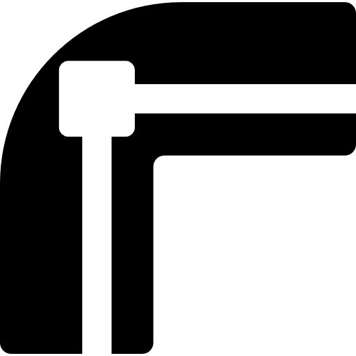Round join connectors connections connecting icon