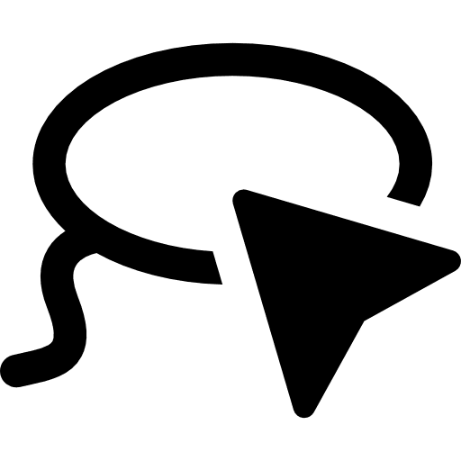 Lasso tool arrow cursor lassos icon