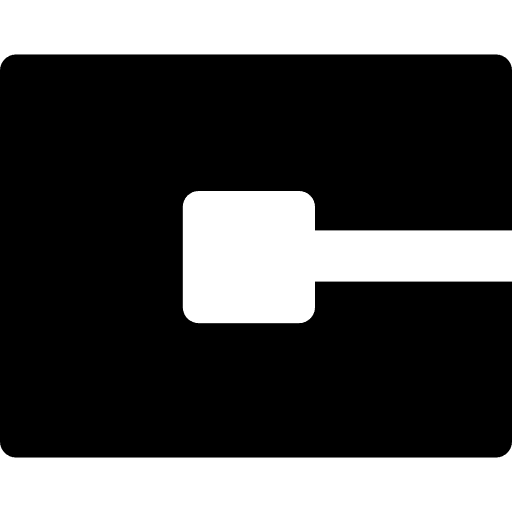 Projecting cap cable connected caps icon