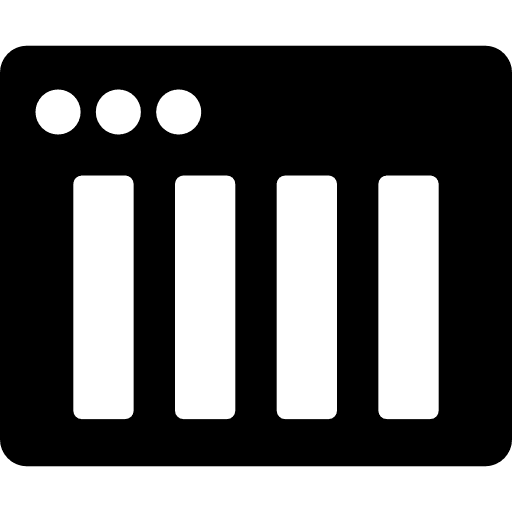 Browser grid navigate browsers open browser icon