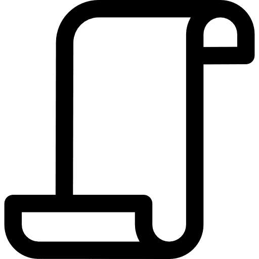 Empty paper blank page papers document icon