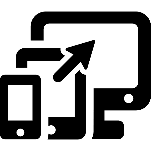 Responsive devices technology tablet tablets icon