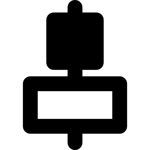 Align center graphics editor object alignment graphic design icon