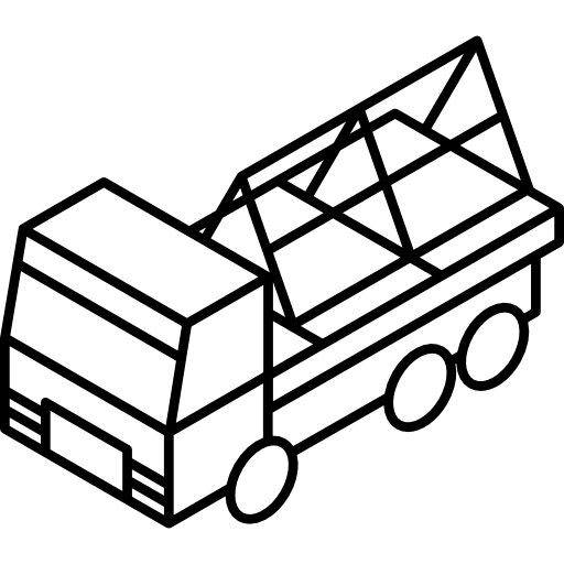 Glass transporter automobile transport vehicle icon Glass transporter automobile transport vehicle icon