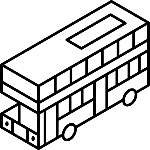 Bus transport vehicle automobile icon Bus transport vehicle automobile icon