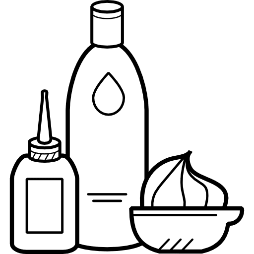 Hair dye fashion beauty grooming icon Hair dye fashion beauty grooming icon