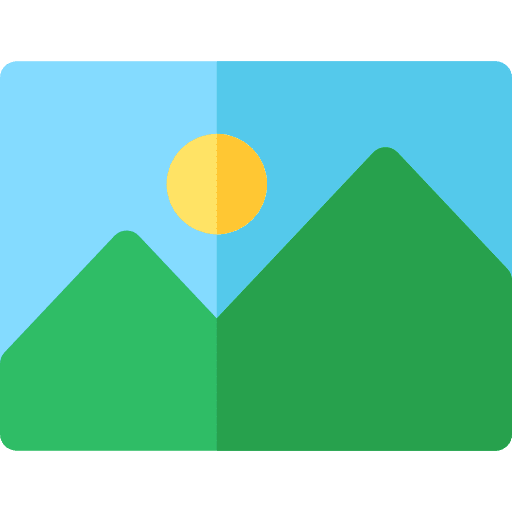 Image landscape interface photo icon