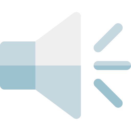 Loudspeaker speaker volume interface icon