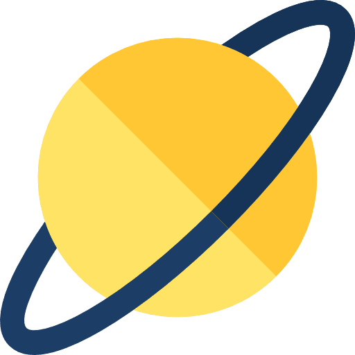 Saturn saturn planet solar system icon