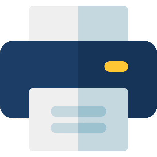 Tools and utensils tools and utensils printer print icon