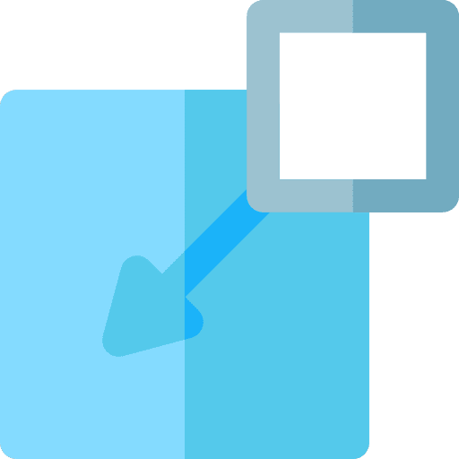 Insert insert square cell icon