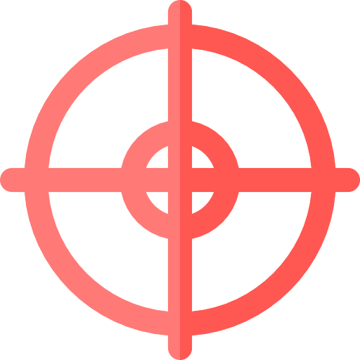 Target sniper calibration aim icon