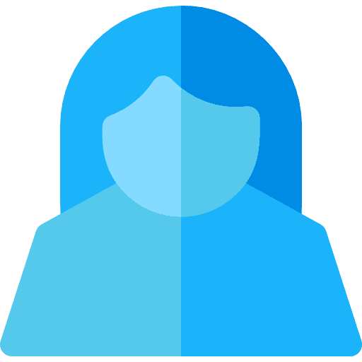 Female girl people woman icon