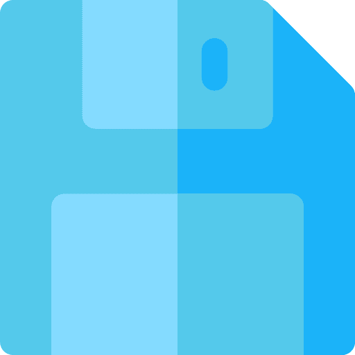 Diskette electronics diskette floppy disk icon