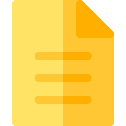 Document archive document file icon