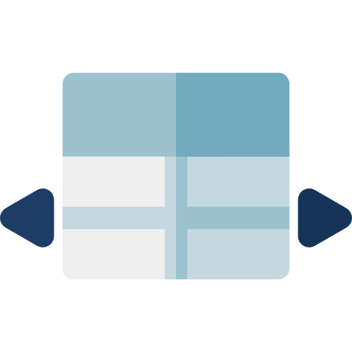 Widening interface table spreadsheet icon