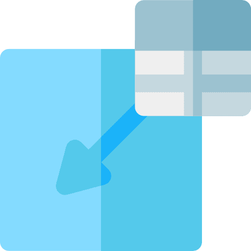 Insert interface insert square icon