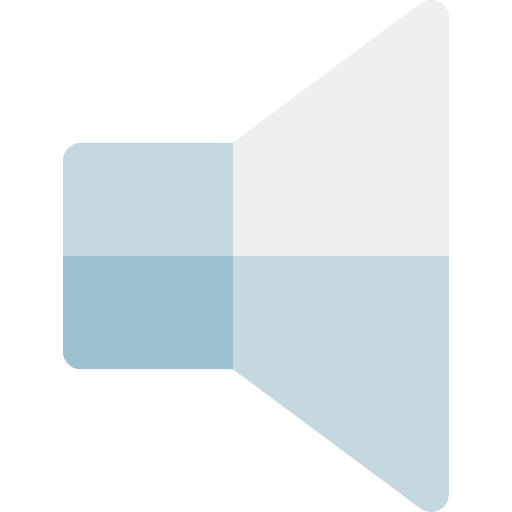 Speaker sound seo and web volume icon