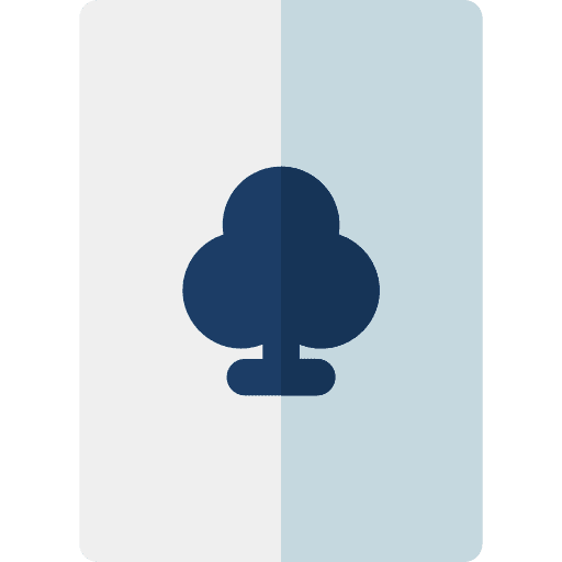 Ace of clubs gambler gambling casino icon