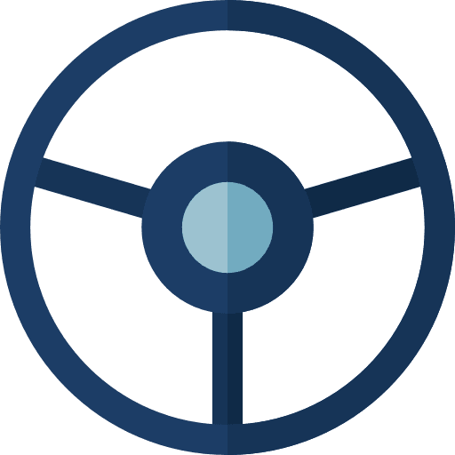 Steering wheel ui driving sports icon