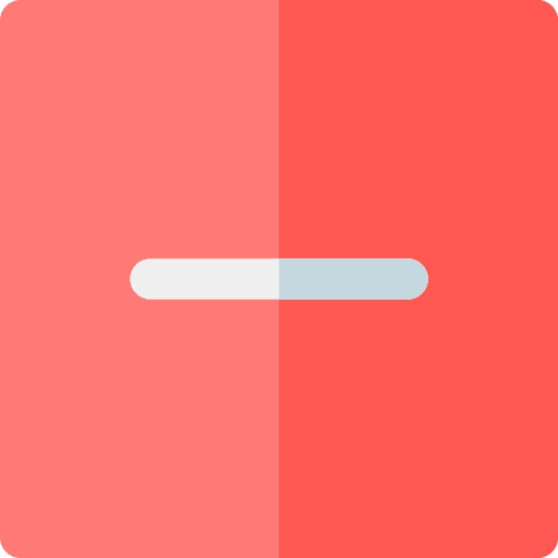 Substraction signs substraction line icon