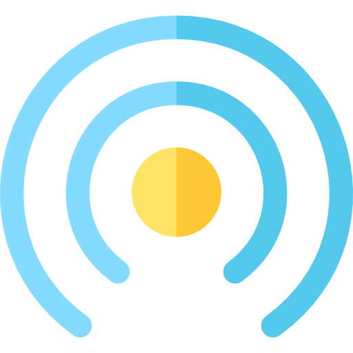 Wifi interface communications multimedia icon