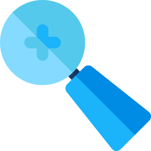 Zoom in zoom interface magnifying glass icon