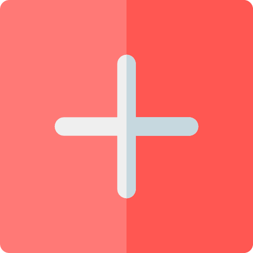 First aid medical seo and web hospital icon